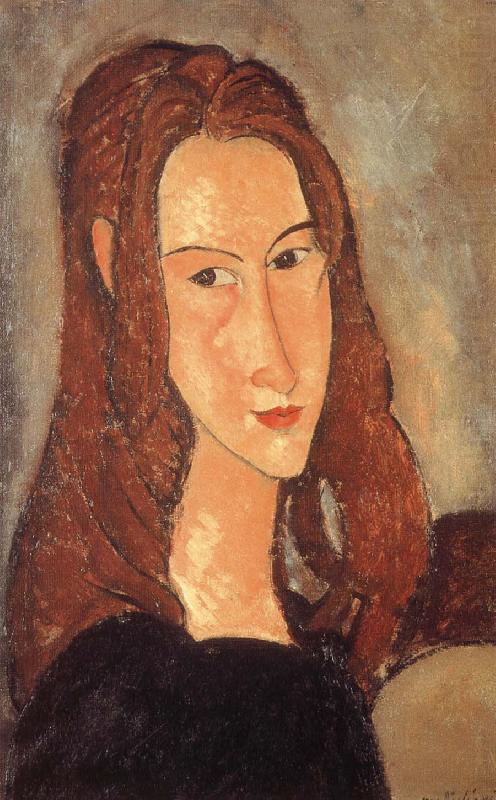 Amedeo Modigliani Portrait of Jeanne Hebuterne-Head in profile china oil painting image